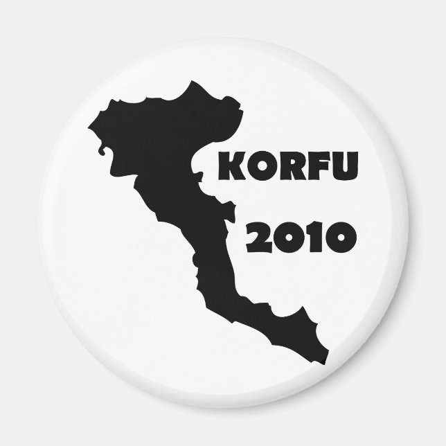 Imán korfu 2010 (Frente)