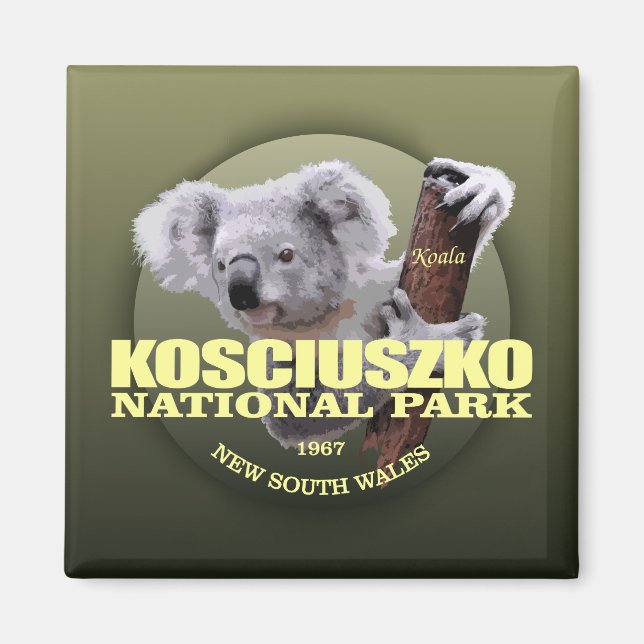 Imán Kosciuszko NP (Koala) WT (Frente)