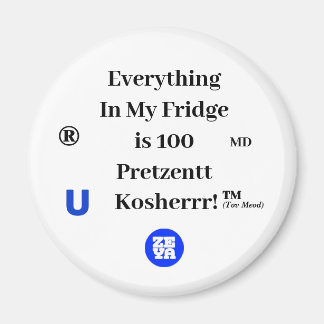 IMÁN KOSHER FRIDGE MAGNET