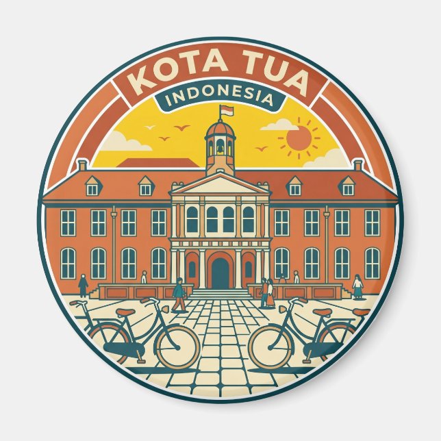 Imán Kota Tua Indonesia (Frente)