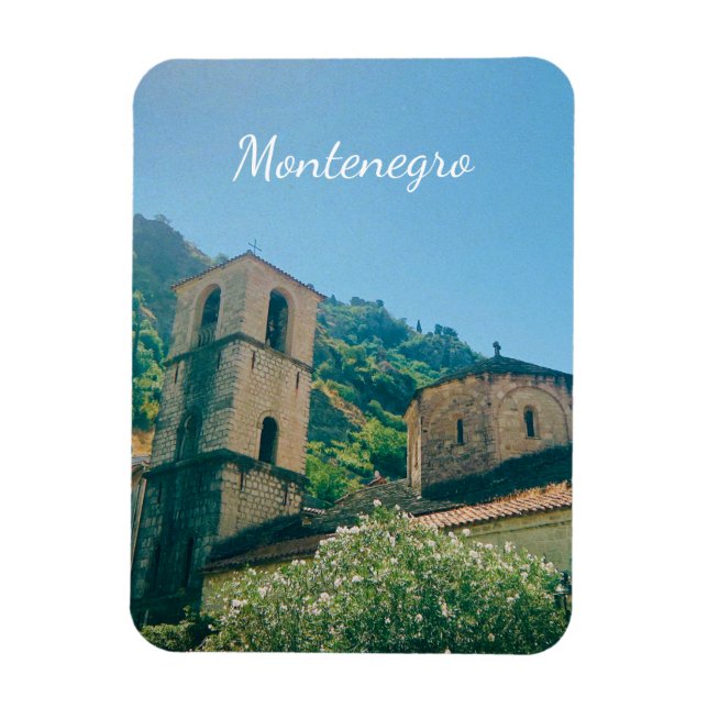 Imán Kotor, Montenegro - Recuerdo de viaje (Vertical)