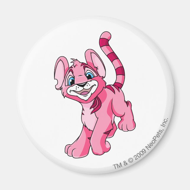 Imán Kougra Pink (Frente)