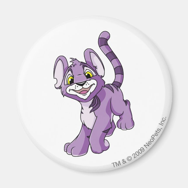 Imán Kougra Purple (Frente)