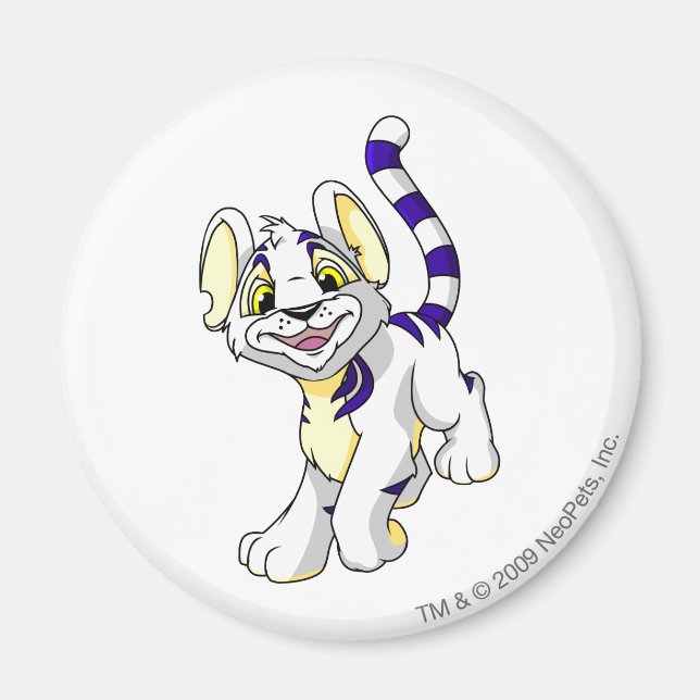 Imán Kougra White (Frente)