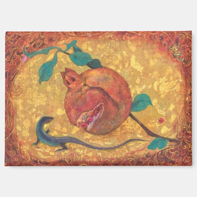 Imán Kowaku: The Temptation of the Pomegranate - Poster (Anverso)