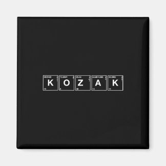 Imán Kozak - Funny Ukrainian Patriot Shirt Retro Ukrain