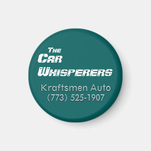 Imán Kraftsmen Auto Car Whisperers Magnet