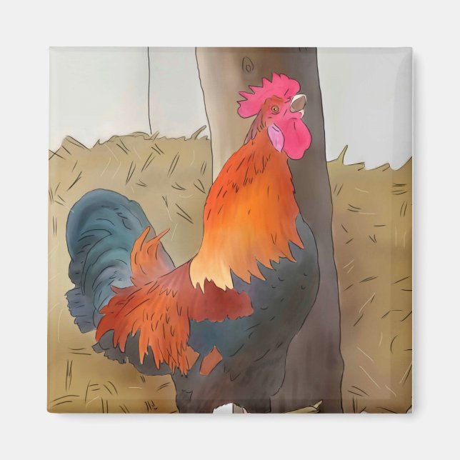 Imán Krähender Hahn (Frente)