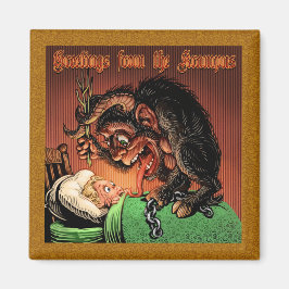 Imán Krampus Magnet