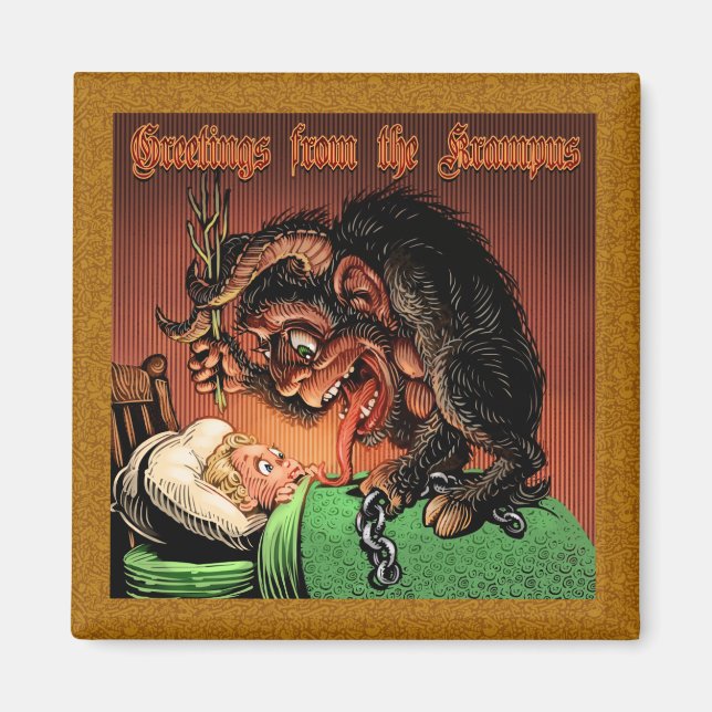 Imán Krampus Magnet (Frente)