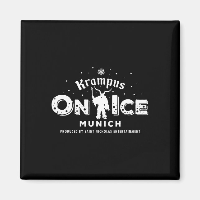 Imán Krampus Run Munich Alemania (Frente)