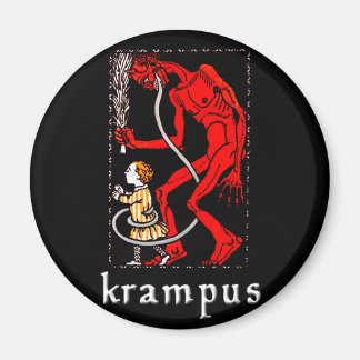 Imán Krampus "tiene una larga lengua" Magnet