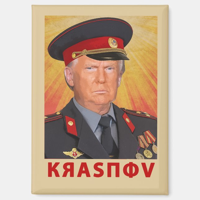 Imán Krasnov Trump (Anverso)