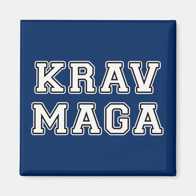 Imán Krav Maga (Frente)
