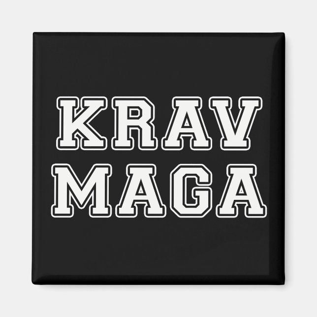 Imán Krav Maga (Frente)