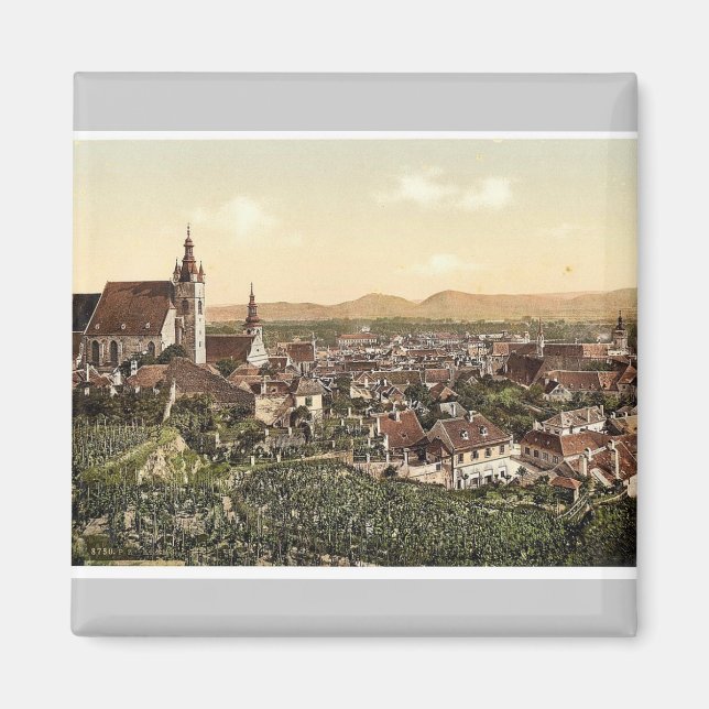 Imán Krems, Baja Austria, Austro-Hungría magnífico P (Frente)