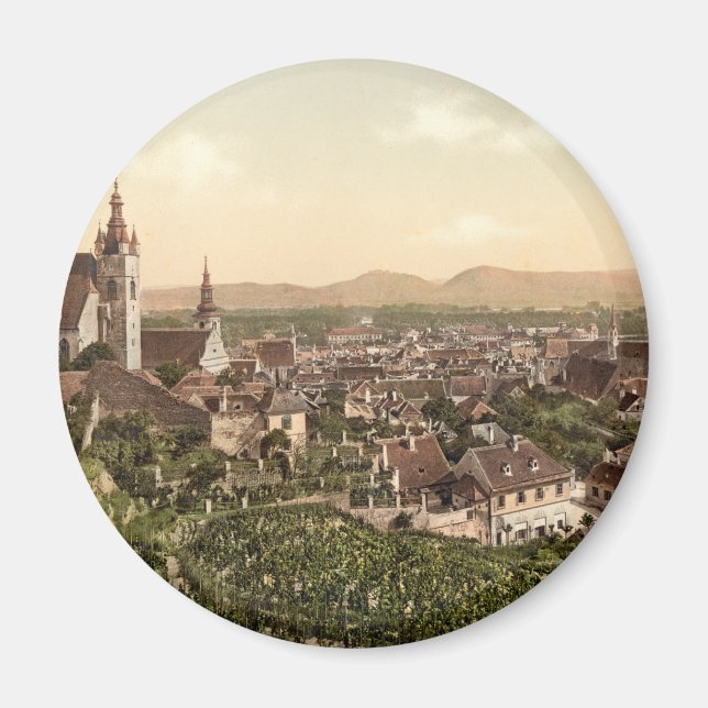 Imán Krems en Austria (Frente)