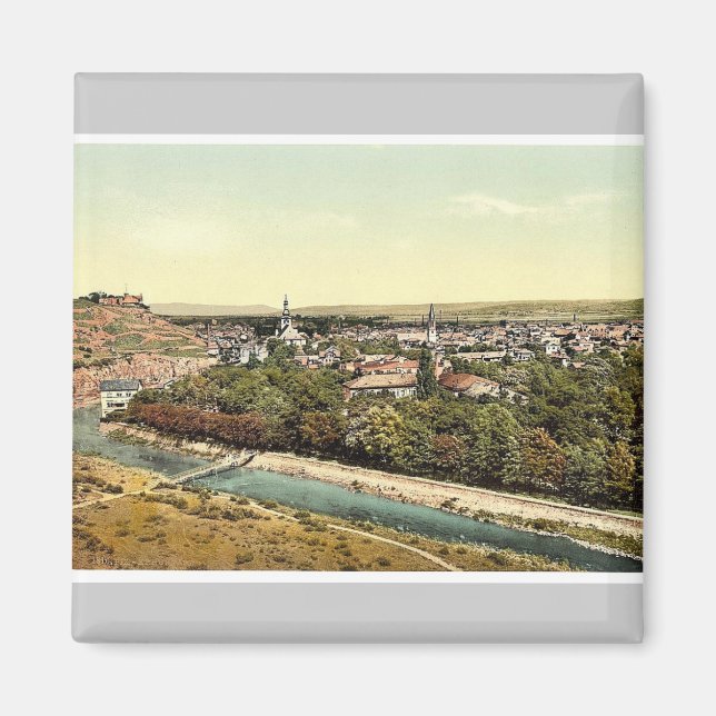 Imán Kreuznach (es decir, Bad Kreuznach), Nahethal, Rhe (Frente)