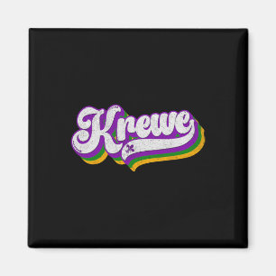 Imán Krewe Mardi Gras Carnaval Costumbres Hombres Mujer