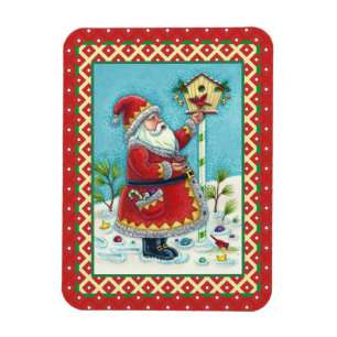 IMÁN KRIS KRINGLE ALIMENTACIÓN DE NIÑOS, NAVIDADES DE B
