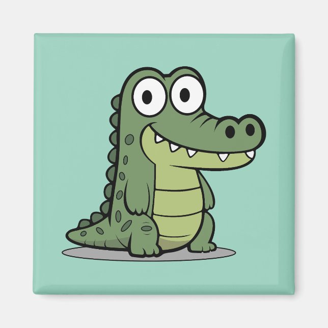 Imán Krokodil (Frente)
