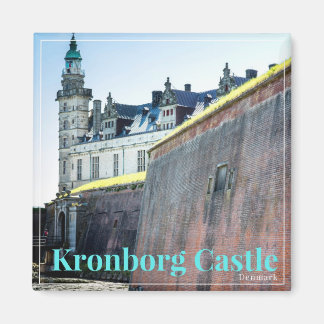 Imán Kronborg Dinamarca Souvenir Magnet