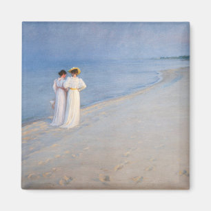Imán Kroyer - Noche de verano en la playa de Skagen