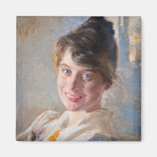 Imán Kroyer - Retrato de la esposa de la artista Marie