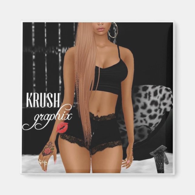Imán Krush Graphix por Ahsek Novel Magnet 1 (Frente)