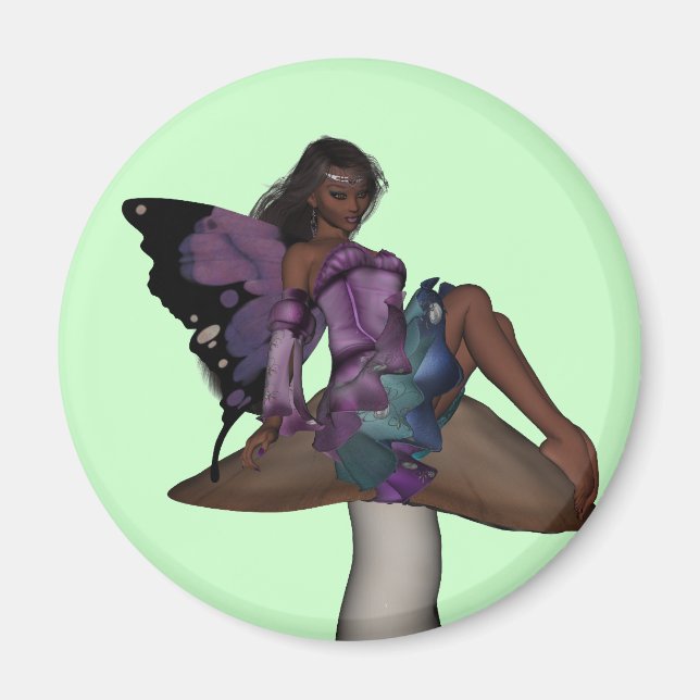 Imán KRW Padura El Magnet De Faerie De Madera (Frente)