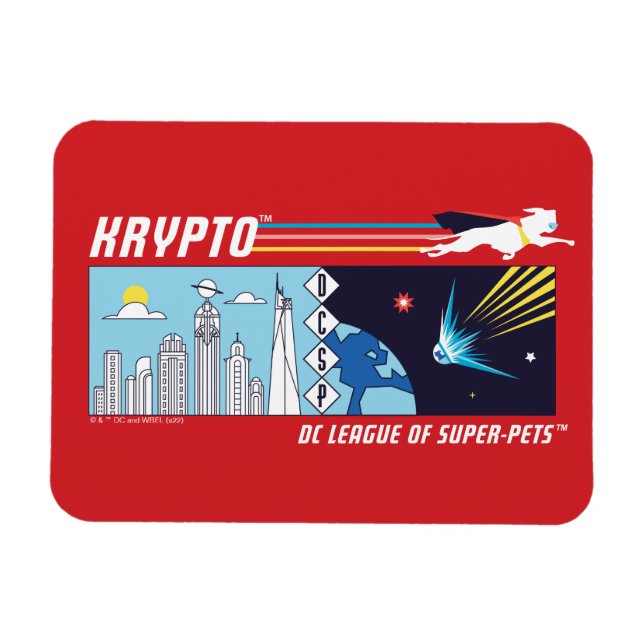 Imán Krypto Outer Space to Metropolis (Horizontal)