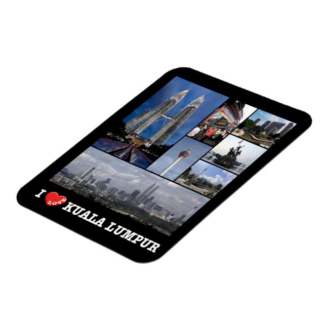 Imán Kuala Lumpur - Amo - Malasia - Magnet (Lado Izquierdo)