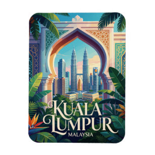 Imán Kuala Lumpur Malasia Torres Petronas Viaje 