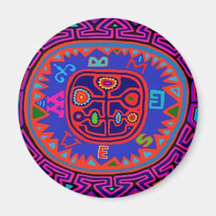 Imán Kuna Indian Mola