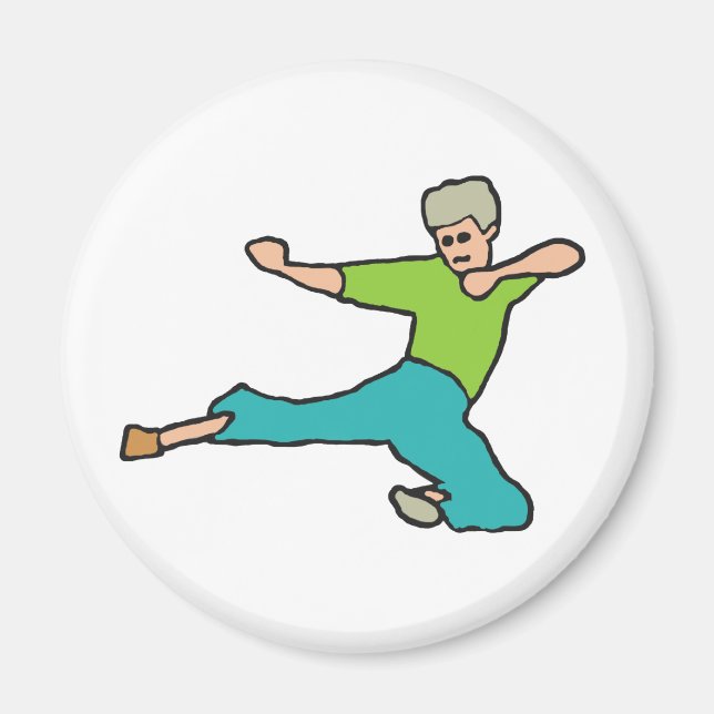 Imán Kung Fu (Frente)