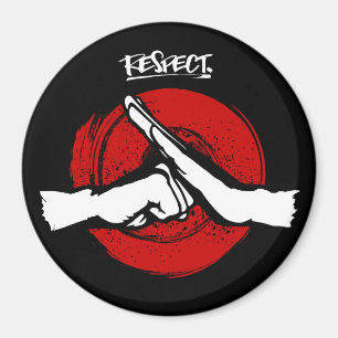 Imán Kung Fu - Artes marciales - Magnet de respeto
