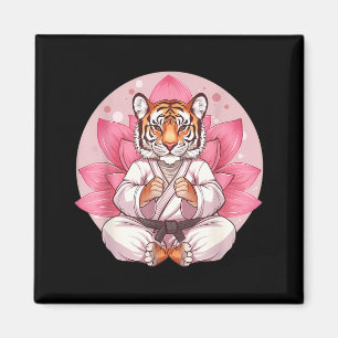 Imán Kung Fu Tigre Flor de Loto Kickboxing Taekwondo