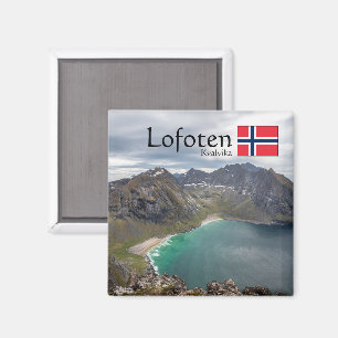 Imán Kvalvika Lofoten Noruega