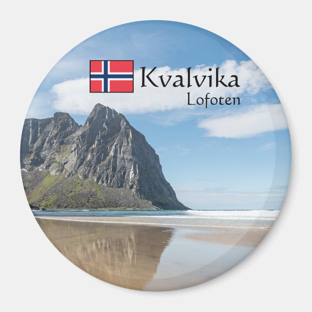 Imán Kvalvika Lofoten Noruega (Frente)