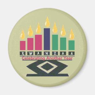 Imán KWANZAA Magnet