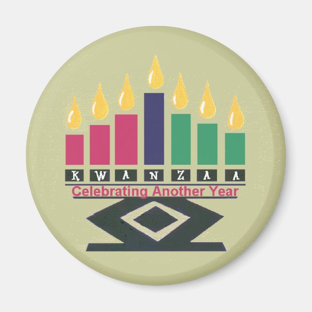 Imán KWANZAA Magnet (Frente)