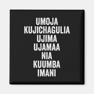 Imán Kwanzaa - Siete principios