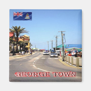 Imán KY - Islas Caimán - Calle Principal de George Town