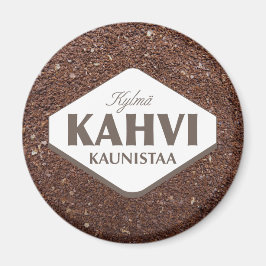 Imán Kylmä Kahvi Kaunistaa Magnet 4