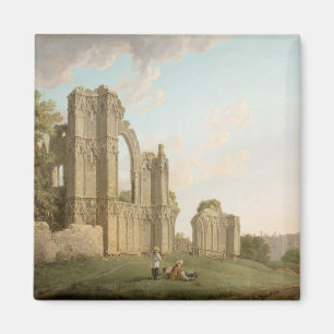 Imán La abadía de St Mary, York, c.1778 (aceite en