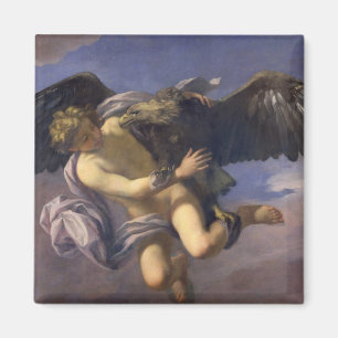 Imán La abducción de Ganymede, 1700 (aceite en lona)