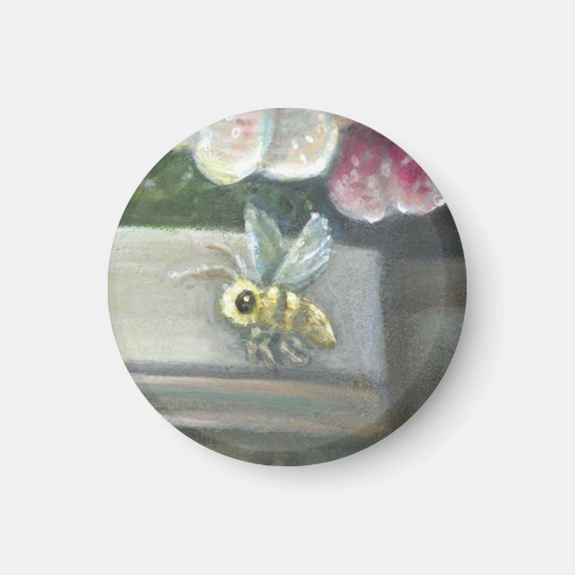 Imán La abeja 2 de Gina (Frente)