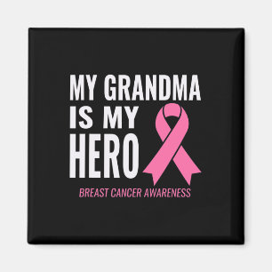 Imán La abuela es mi héroe - Apoyo al cáncer de mama