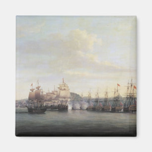 Imán La acción de Barrington en Santa Lucía, 1778