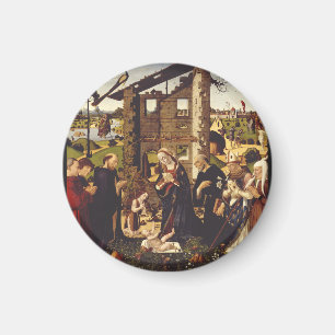 Imán La Adoración de Biagio d'Antonio Arte Medieval